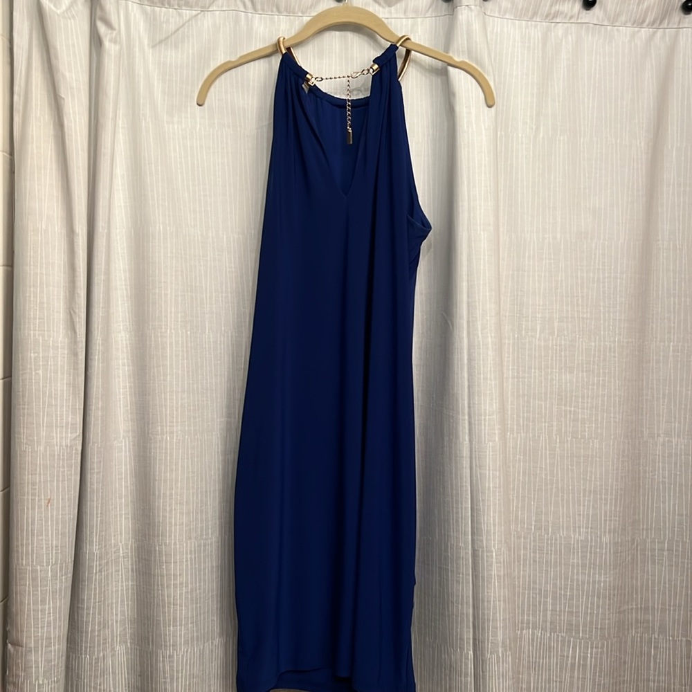 Kensie Draped Halter Dress - Picture 2 of 7